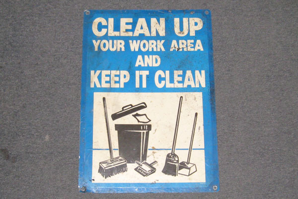 s0992 Janitorial Sign