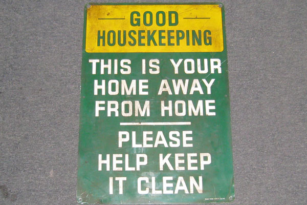 s1155 Janitorial Sign