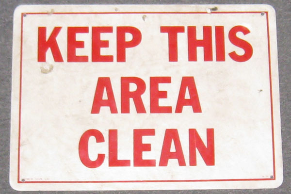 s1826 Janitorial Sign