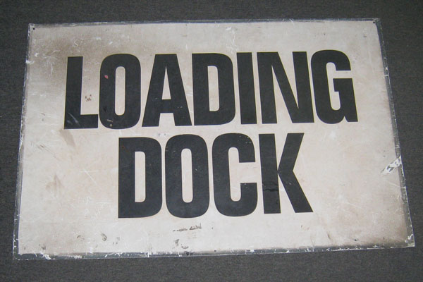 s1327 Loading Dock Sign
