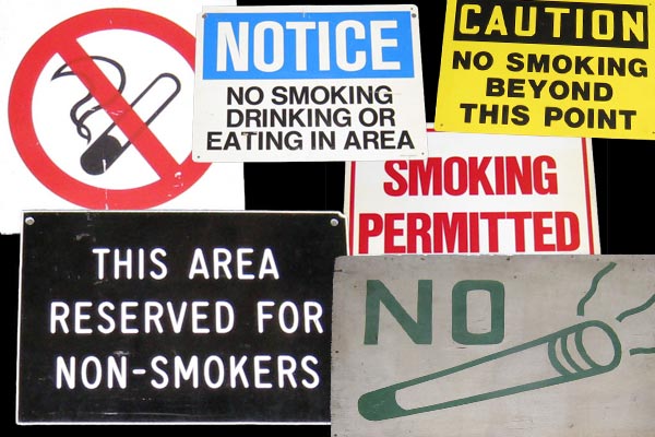  No Smoking Signs
