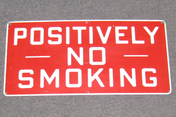 s0103 No Smoking Sign
