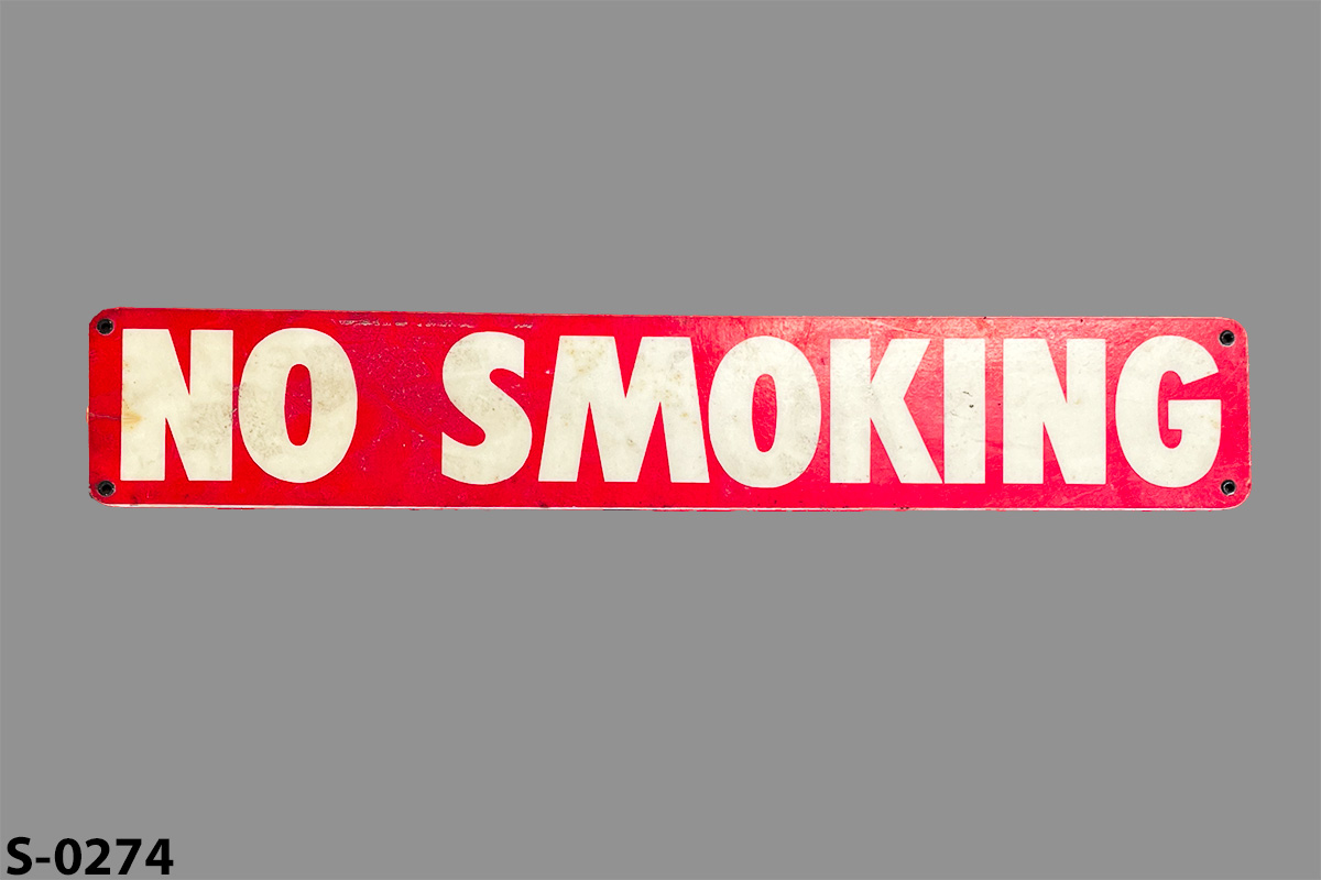 s0274 No Smoking Sign