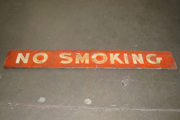 s0295 No Smoking Sign