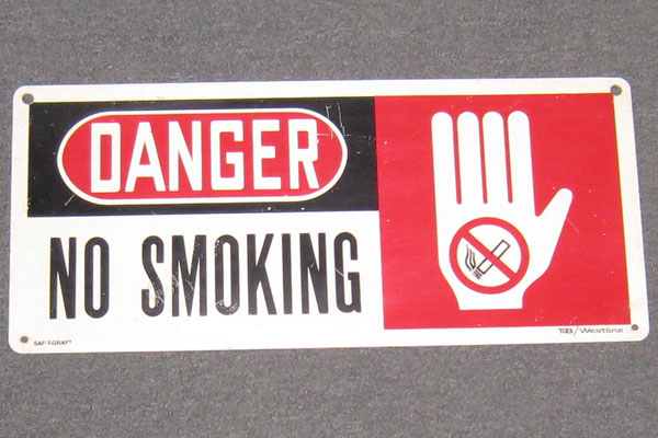 s0308 No Smoking Sign