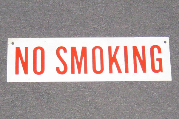 s0341 No Smoking Sign