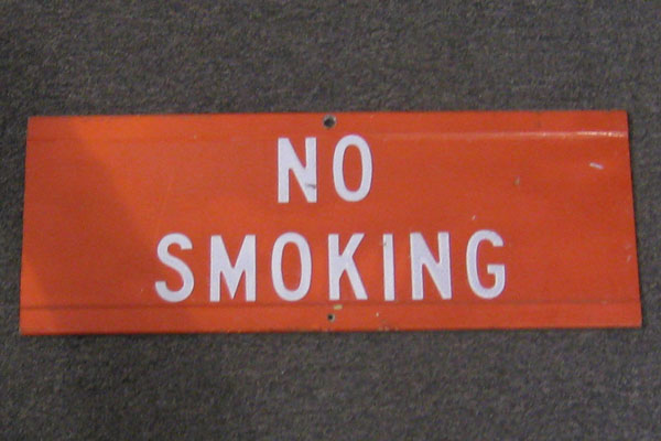s0398 No Smoking Sign