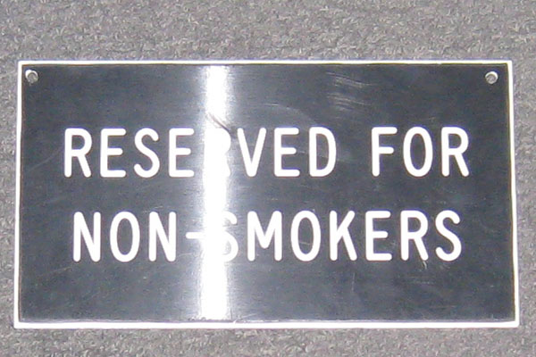 s0429 No Smoking Sign