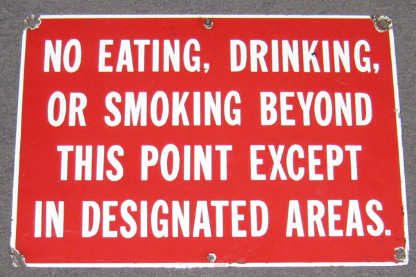 s0469 No Smoking Sign