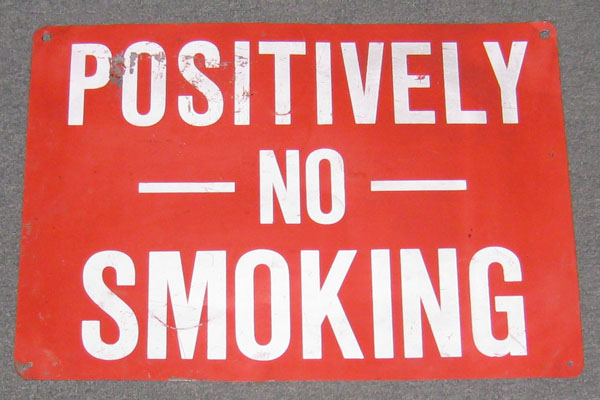 s0849 No Smoking Sign