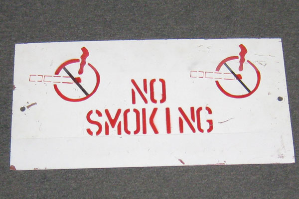 s1048 No Smoking Sign