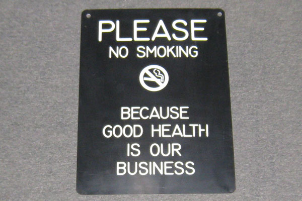s1091 No Smoking Sign