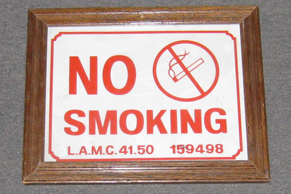 s1721 No Smoking Sign