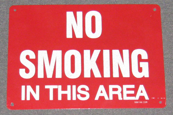 s2271 No Smoking Sign