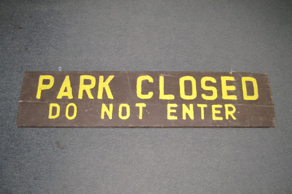 s1870 Park/Playground Sign