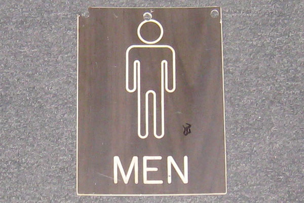 s1054 Restroom Sign