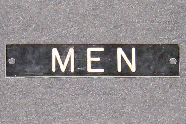 s1055 Restroom Sign