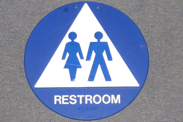 s1980 Restroom Sign