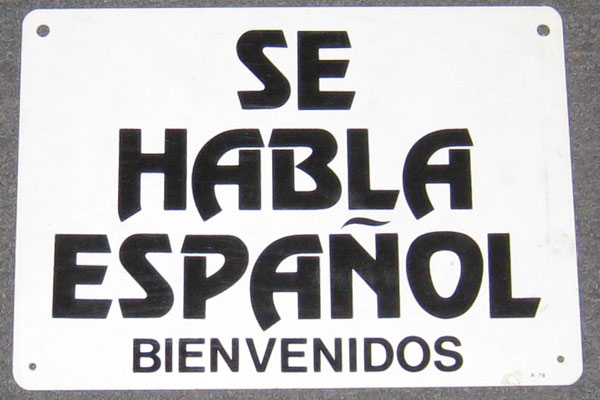 s2132 Spanish Sign