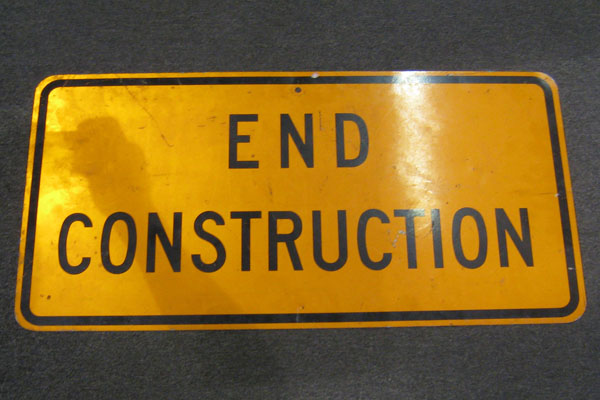 s2135 Street Repair Sign