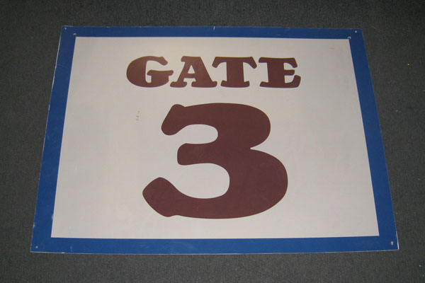 s2138 Toll/Guard Booth Sign