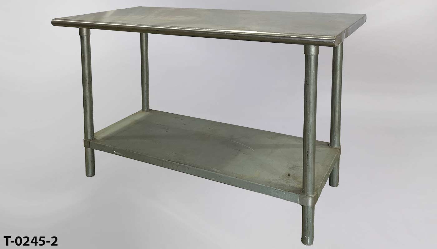 t_0245_2 Stainless Steel Table