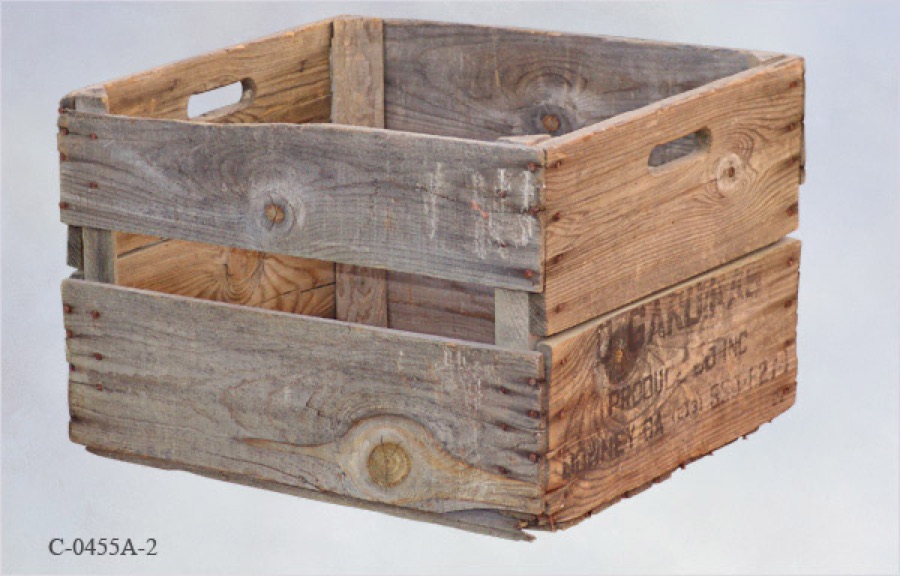 Vegetable Crate, stock number C-0455A-2