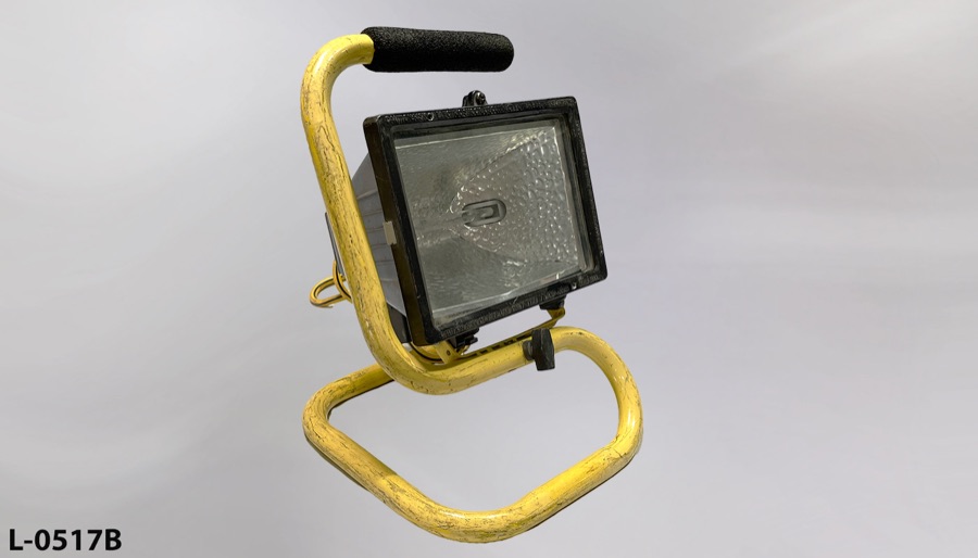 Tabletop Single Halogen Light, stock number L-0517B