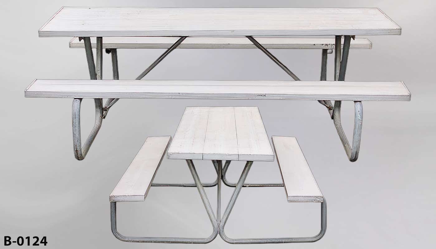 Bench/picnic table, stock number B-0124