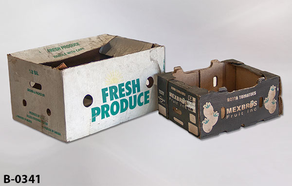 Veggie/produce box, stock number B-0341
