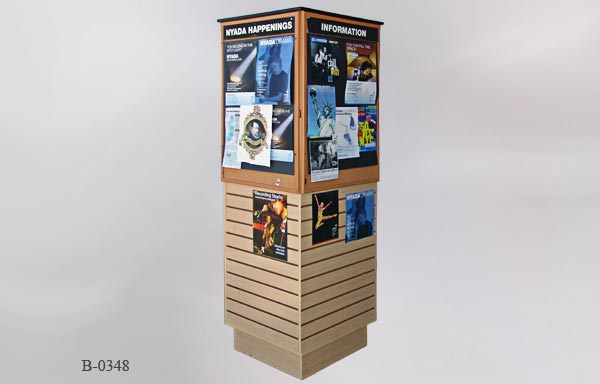 Kiosk/Bulletin Board, stock number B-0348