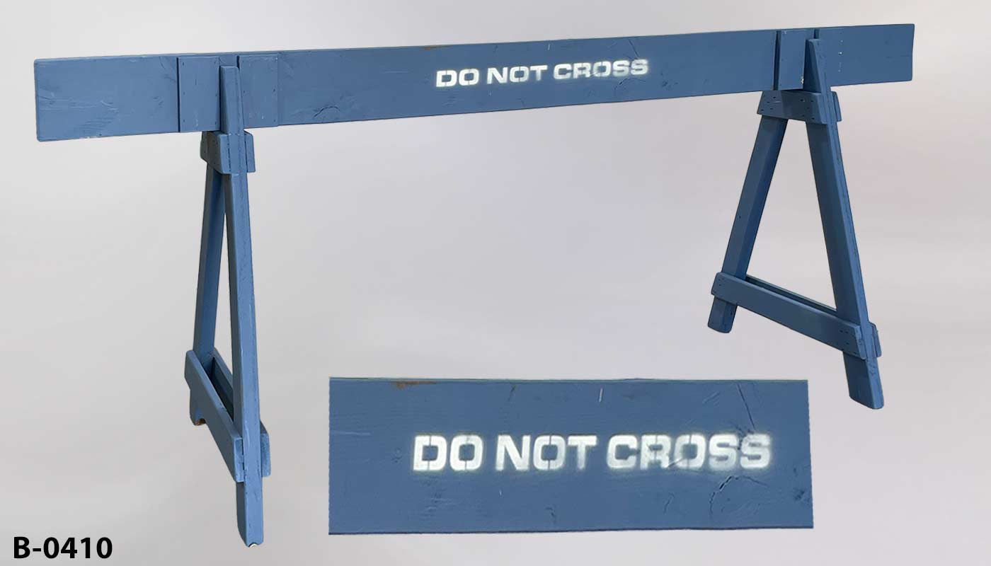 Barricade, stock number B-0410