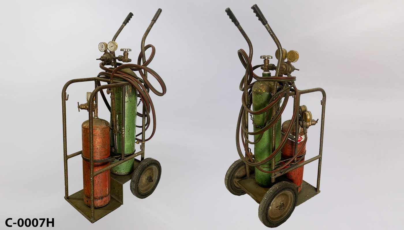 Welder's cart 16"wx43"t, stock number C-0007h