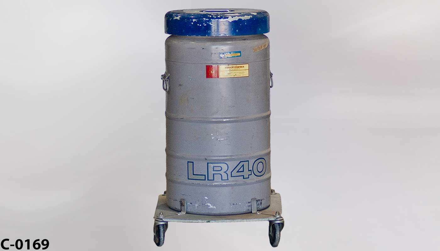 Cryogenic storage container, stock number C-0169