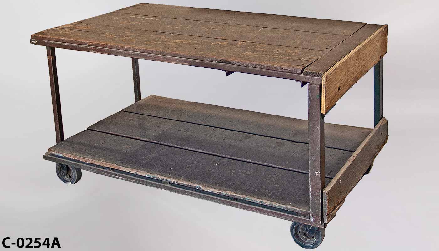 Cart/table, stock number C-0254a
