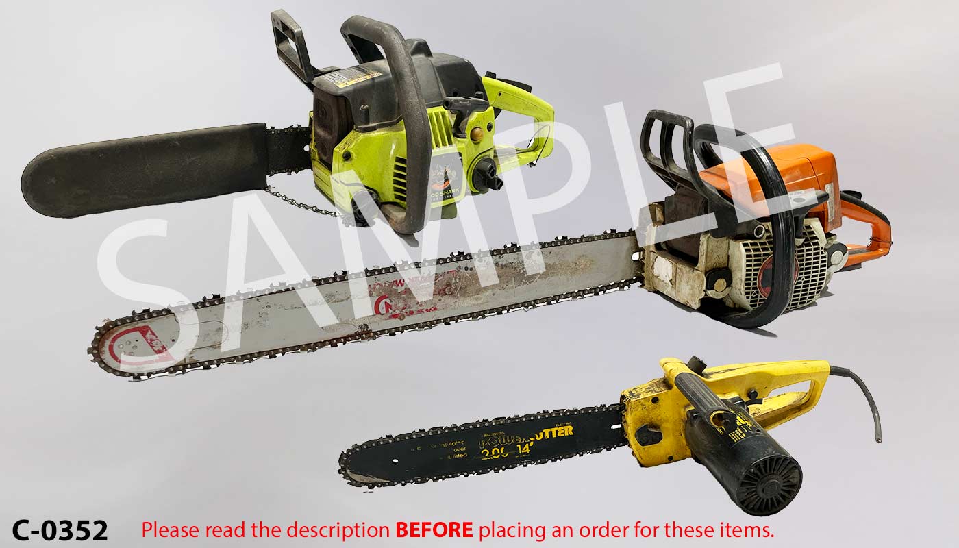 Chainsaw, stock number C-0352