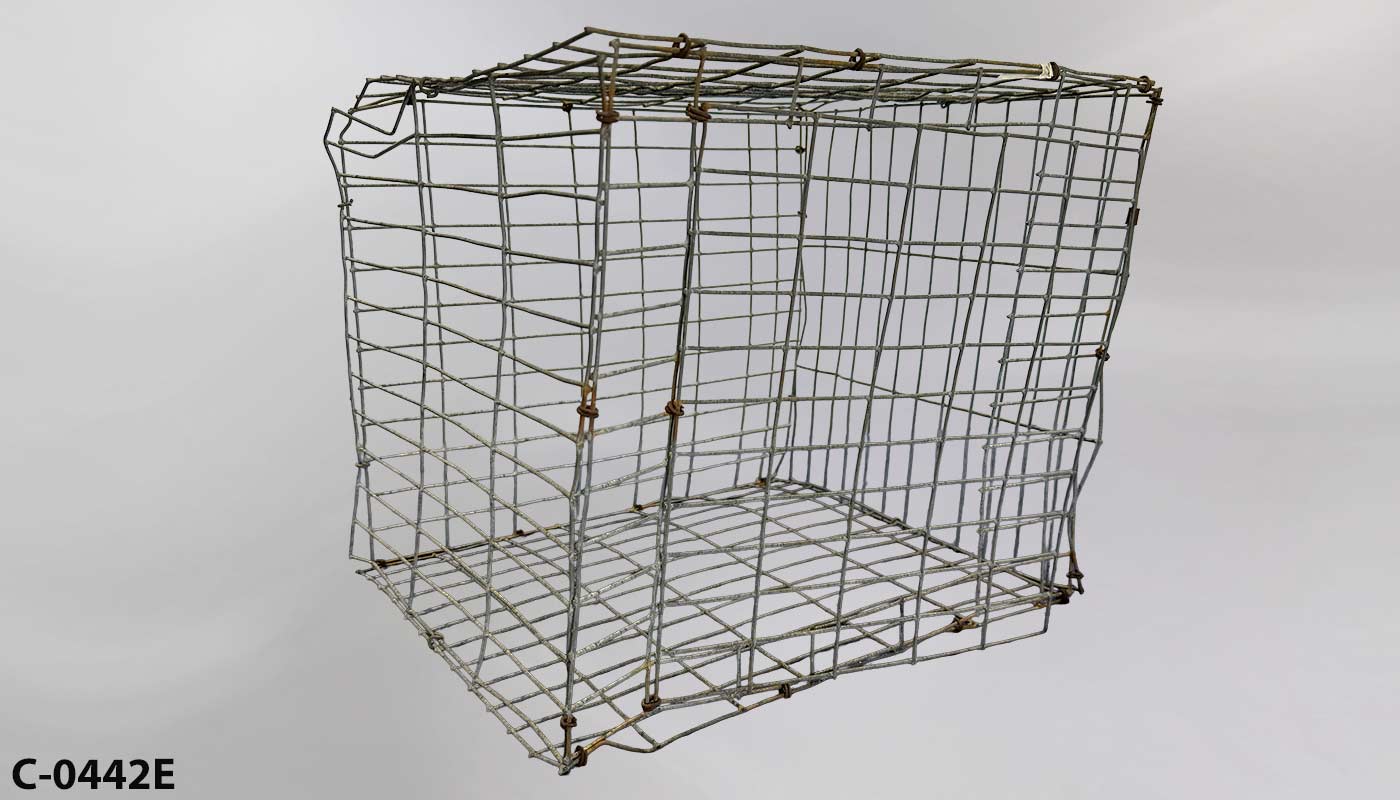 Animal Cage, small, wire, (GIVE DESCRIPTION), another photo