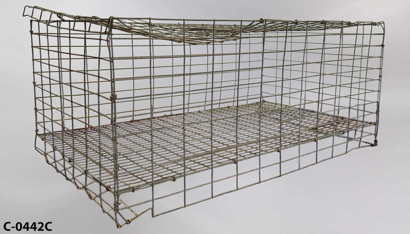 Animal Cage, small, wire, (GIVE DESCRIPTION), another photo