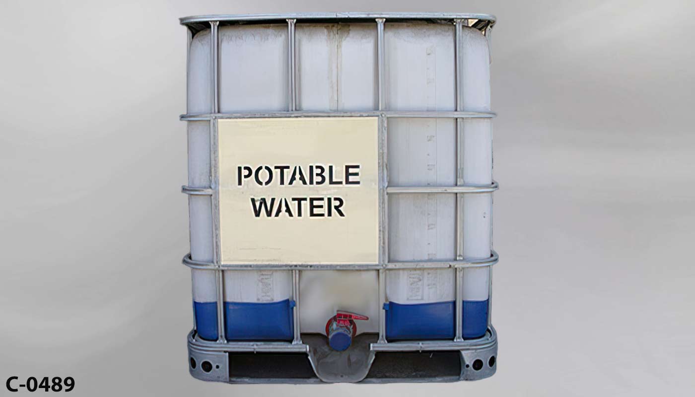 Container, stock number C-0489