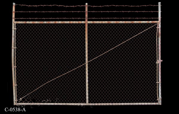 Chainlink fence, stock number C-0538a