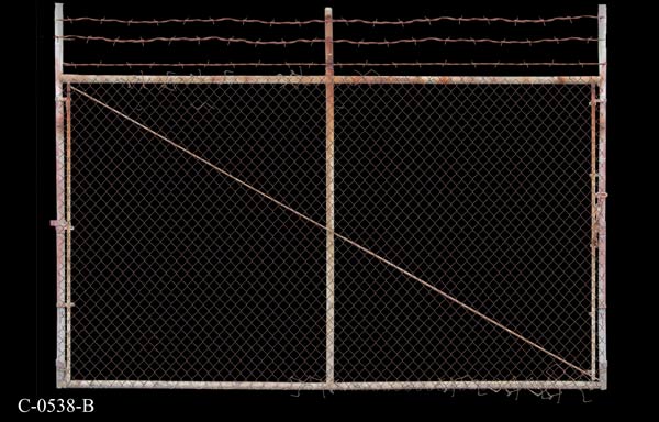 Chainlink fence, stock number C-0538b