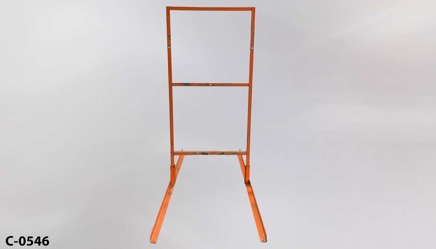 Sign stand, stock number C-0546