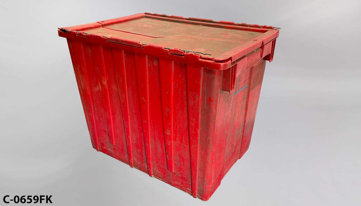 Container, storage, plastic, flip top lids(SPECIFY COLOR &, another photo