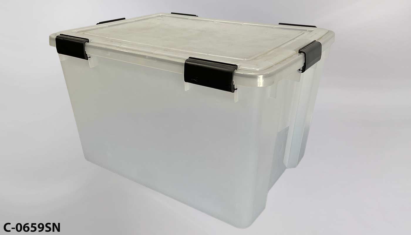 Container, storage, plastic, snap on lid (SPECIFY COLOR &, another photo