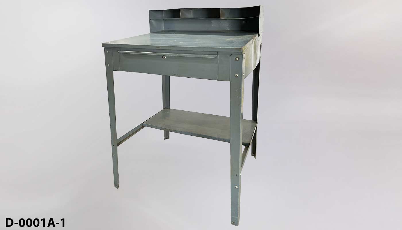 Desk, stock number D-0001a-1