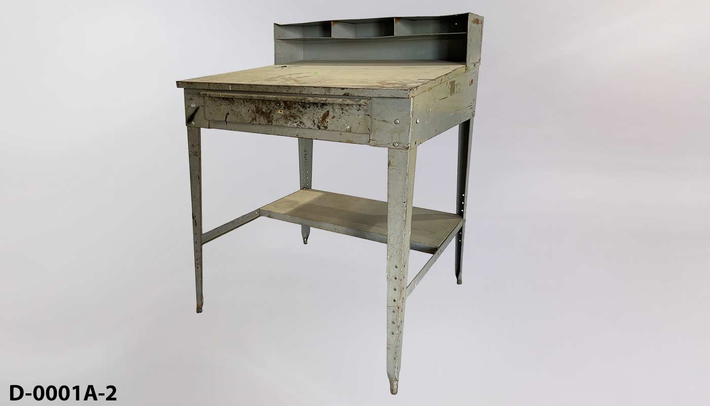 Desk, stock number D-0001a-2
