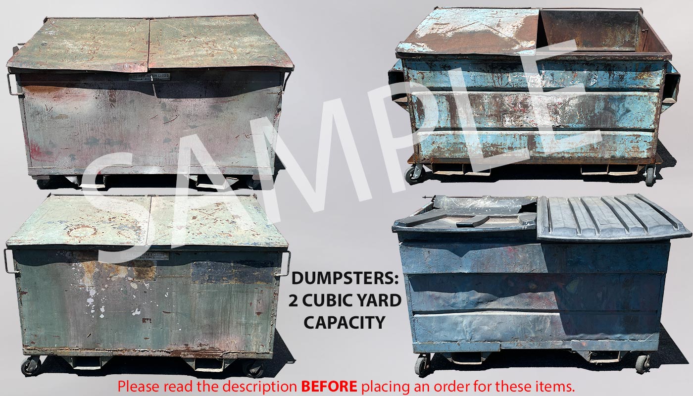 Dumpster, stock number D-0006-2