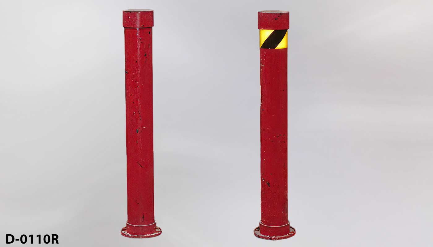 Delineator/Bollard, stock number D-0110r