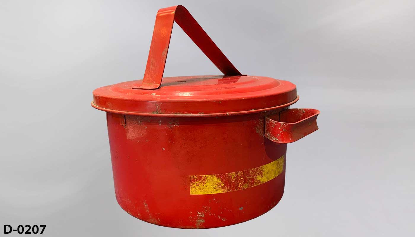 Drain can, stock number D-0207
