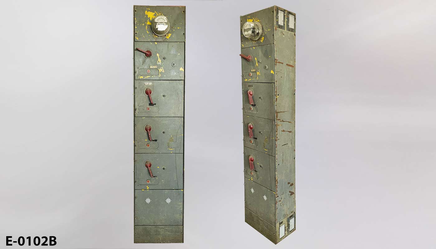 Electric panel, stock number E-0102b